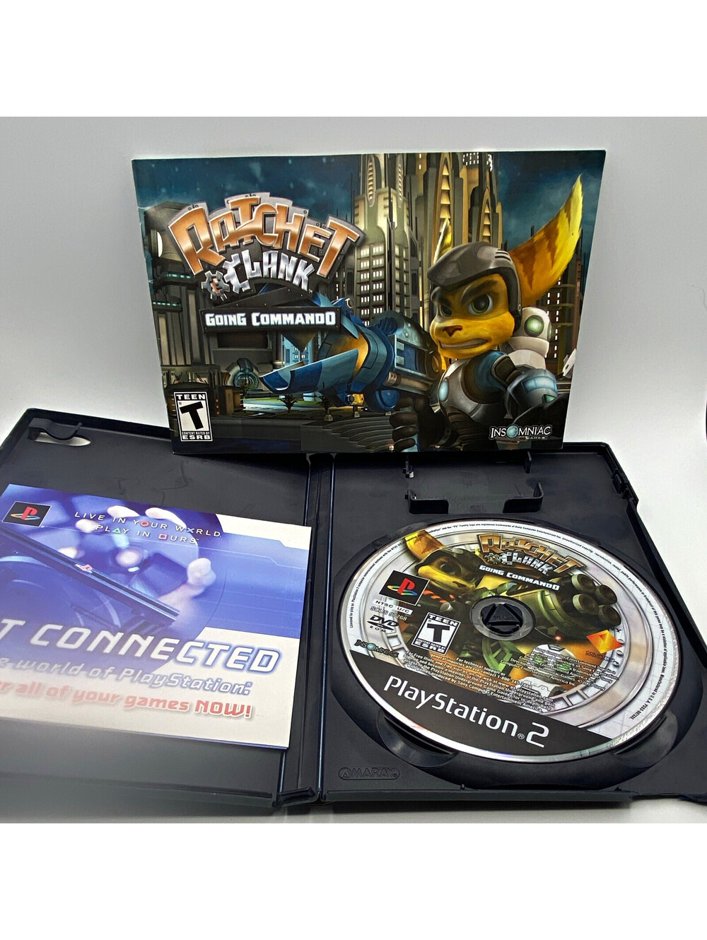 Sony Computer Entertainment Ratchet & Clank: Going Commando PS2 Manual Included